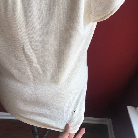 Elie Tahari Lace Neck Blouse - Picture 6 of 8